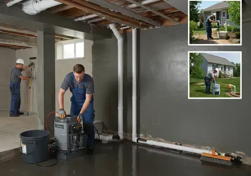 Basement Waterproofing and Flood Prevention process in Gardner, MA